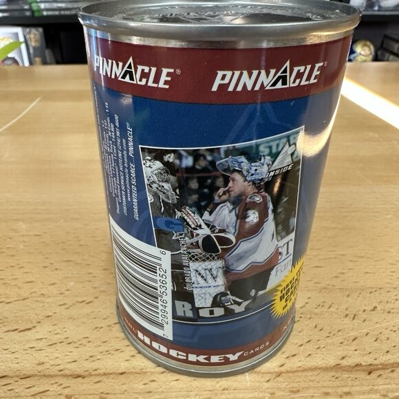 1997-98 Pinnacle Inside Hockey Factory Sealed Can #12 Patrick Roy - Picture 2 of 6